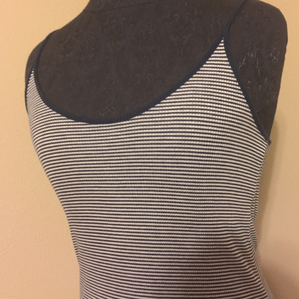 J. Crew Striped Tank Top in Navy and White ๐ - Picture 2 of 4